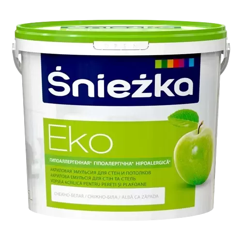 EKO-SNIEZKA 3L, Vopsea emulzie pe baza acrilica